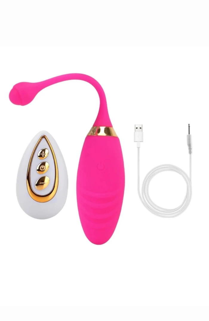 USB Şarjlı Uzaktan Kumandalı Yumurta Tipi Vibratör Green Port Erotik Shop - greenporterotikshop.com