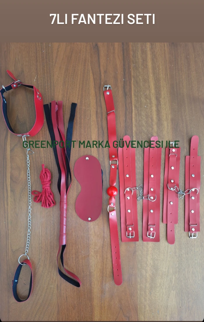 Tutkulu ve Heyecan Verici 7 Li Fantezi Sex Yatak Seti - Greenport Erotik Shop
